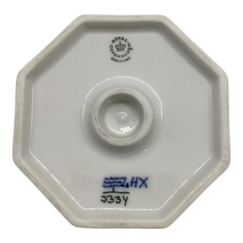 ROYAL COPENHAGEN (ロイヤル・コペンハーゲン) キャンドルホルダー ブルーフルーテッド・プレイン