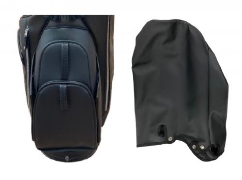 VESSEL (ベッセル) キャディバッグ ブラック Carbon Lux Stand / DOUBLE