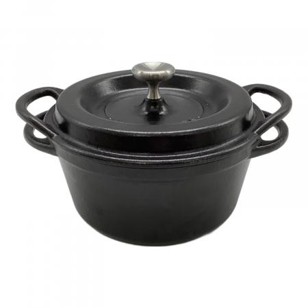 VERMICULAR (バーミキュラ) 鋳物ホーロー鍋 ブラック 15㎝｜トレファク