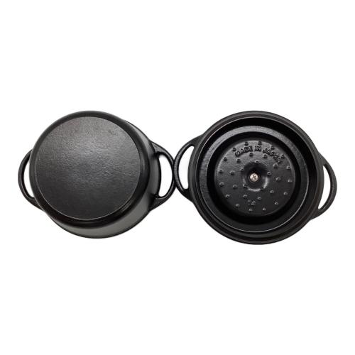 VERMICULAR (バーミキュラ) 鋳物ホーロー鍋 ブラック 15㎝