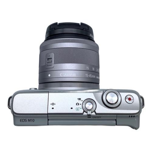 CANON (キャノン) ミラーレス一眼カメラ EOS M10 レンズキット EF-M15-45mm F3.5-6.3 IS STM