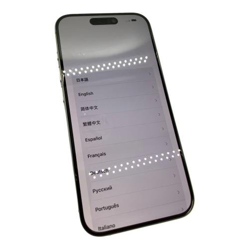 Apple iPhone15 Pro 箱・充電ケーブル付