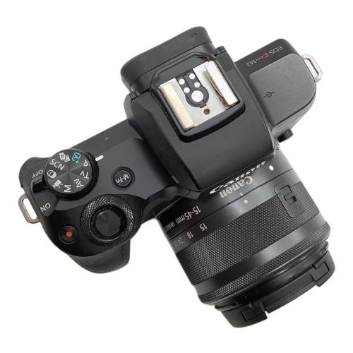 CANON ミラーレス一眼カメラ EF-M15-45mm F3.5-6.3 IS STM/EF-M55-200mm F4.5-6.3 IS STM