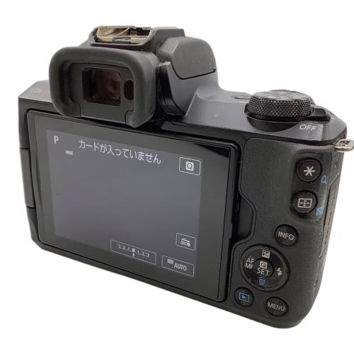 CANON ミラーレス一眼カメラ EF-M15-45mm F3.5-6.3 IS STM/EF-M55-200mm F4.5-6.3 IS STM