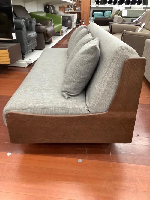 Literie ソファーベッド ブラウン×グレー ごろ寝ソファー200