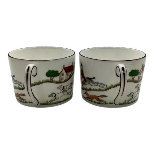 Wedgwood (ウェッジウッド) カップ&ソーサー ハンティングシーン 2Pセット