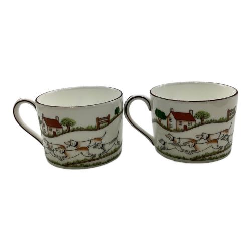 Wedgwood (ウェッジウッド) カップ&ソーサー ハンティングシーン 2Pセット