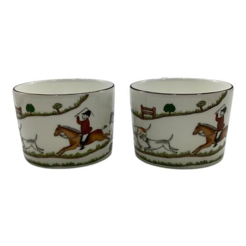 Wedgwood (ウェッジウッド) カップ&ソーサー ハンティングシーン 2Pセット