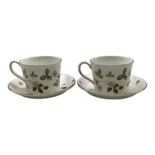 Wedgwood (ウェッジウッド) カップ&ソーサー ワイルドストロベリー 2Pセット