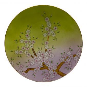 香蘭社 (コウランシャ) 飾り皿  桜模様