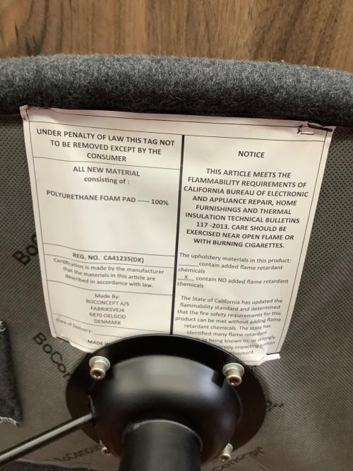 BoConcept (ボーコンセプト) 昇降式カウンターチェアー グレー London