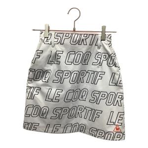 le coq sportif GOLF (ルコック スポルティフ ゴルフ) ゴルフウェア(スカート) レディース ホワイト プリント柄 QGWQJE10