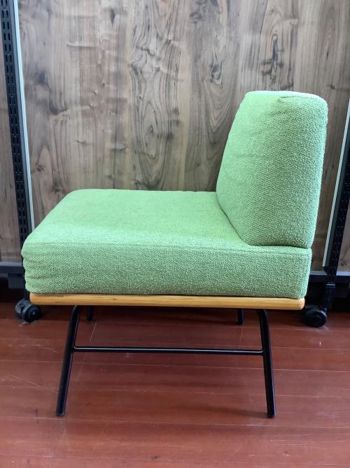 UNICO　シングル　ソファー UNICO (ウニコ) 1人掛けソファー グリーン 82 ファブリック FUNEAT