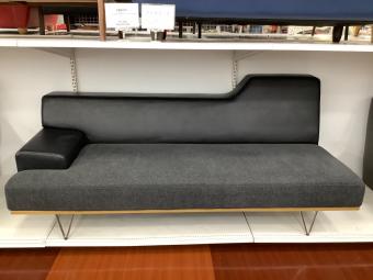 クラッシュゲート 3人掛けソファー ブラック