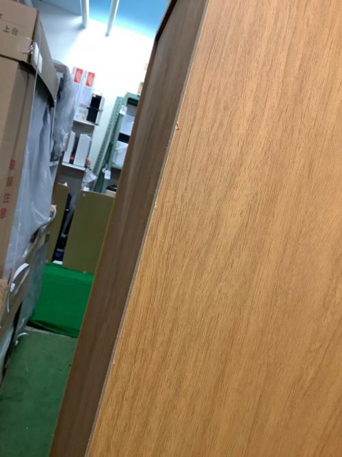 本棚 ブラウン ハイタイプ 2枚扉