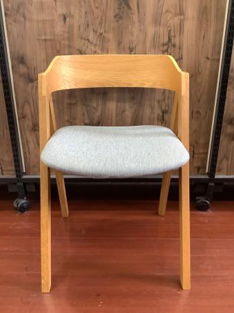 UNICO (ウニコ) ダイニングチェアー ナチュラル×グレー 188 エレムト ELEMT