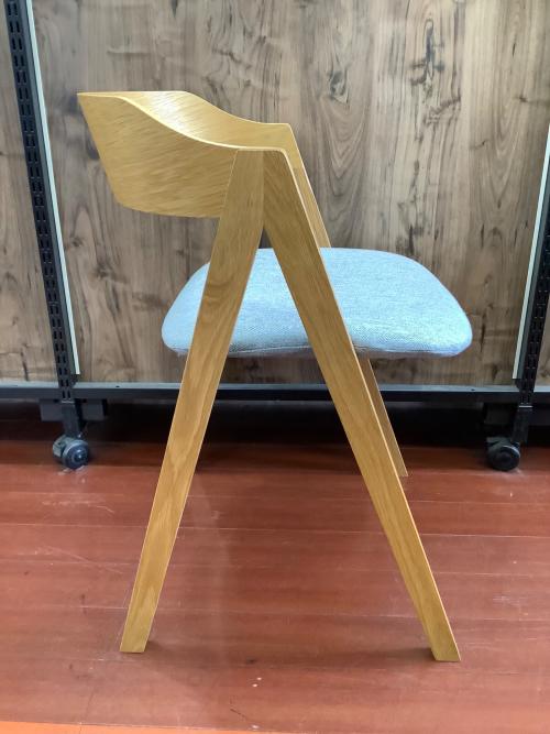 UNICO (ウニコ) ダイニングチェアー ナチュラル×グレー 188 エレムト ELEMT