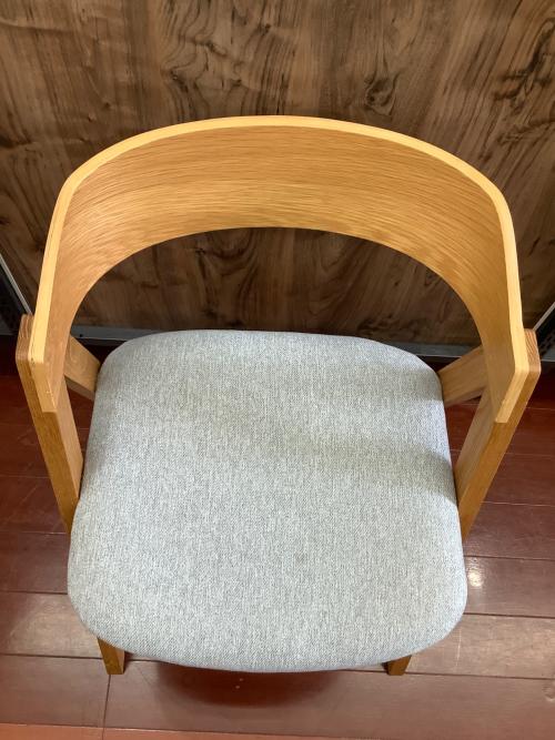 UNICO (ウニコ) ダイニングチェアー ナチュラル×グレー 188 エレムト ELEMT