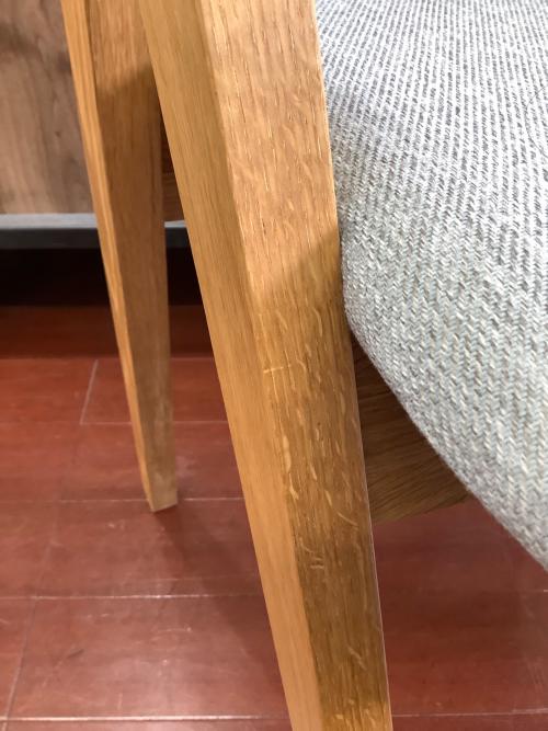 UNICO (ウニコ) ダイニングチェアー ナチュラル×グレー 188 エレムト ELEMT