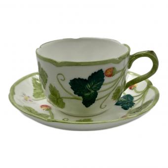 MINTON (ミントン) ティーカップ&ソーサー ヴィクトリアストロベリー