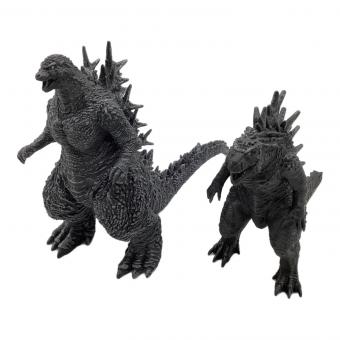 BANDAI (バンダイ) フィギュア ムービーモンスターシリーズ ゴジラ(2023)・呉爾羅(2023) マイナスカラーver.
