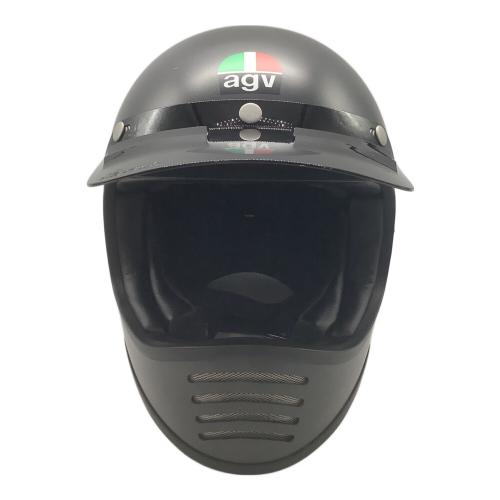 agv バイク用ヘルメット asian fit 小キズ有 ブラック PSCマーク(バイク用ヘルメット)有