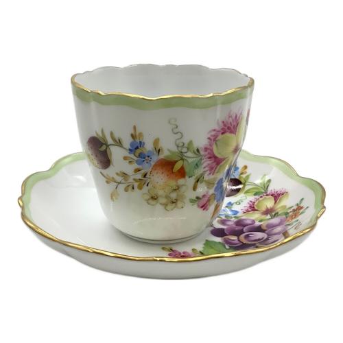 Herend (ヘレンド) デミタスカップ&ソーサー フルーツコンポジション