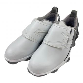 FOOT-JOY (フットジョイ) ゴルフシューズ メンズ SIZE 26cm ホワイト スパイク ストライプ 55522J