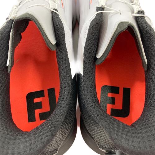 FOOT-JOY (フットジョイ) ゴルフシューズ メンズ SIZE 26cm ホワイト スパイクレス 無地 55435J