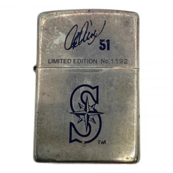 ZIPPO シアトルマリナーズ 51 イチロー No.1192 2001年1月