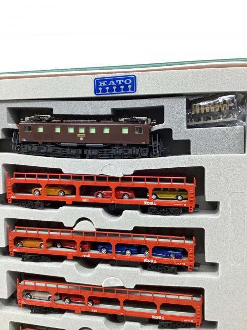 KATO (カトー) Nゲージ 車運車６両セット ク5522 ミニカー付