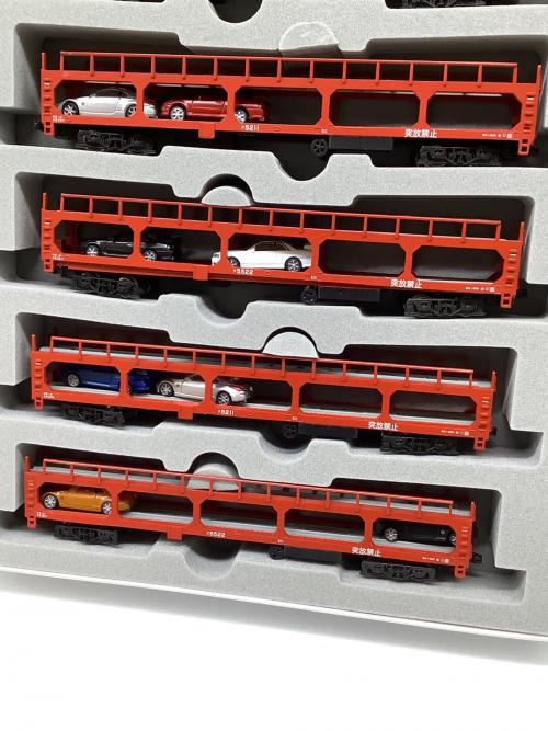 KATO (カトー) Nゲージ 車運車６両セット ク5522 ミニカー付