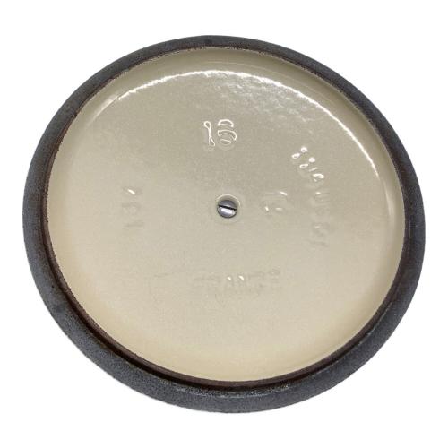 LE CREUSET (ルクルーゼ) 両手鍋 16㎝ グリーン ココットロンド