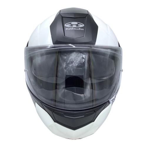 Kabuto (カブト) バイク用ヘルメット 内部ハガレ有 ホワイト×ブラック PSCマーク(バイク用ヘルメット)有