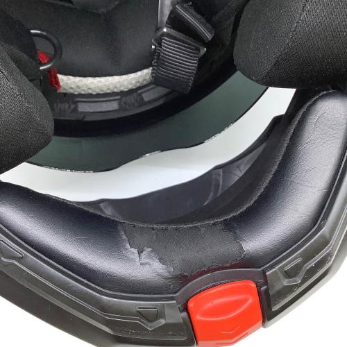 Kabuto (カブト) バイク用ヘルメット 内部ハガレ有 ホワイト×ブラック PSCマーク(バイク用ヘルメット)有
