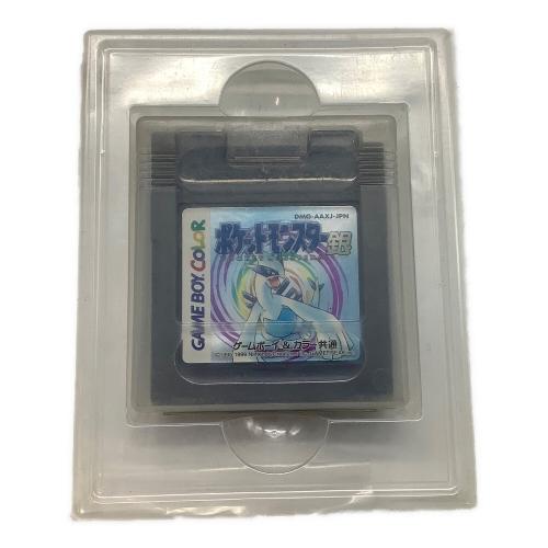 ポケットモンスター銀 ゲームボーイカラー用ソフト -