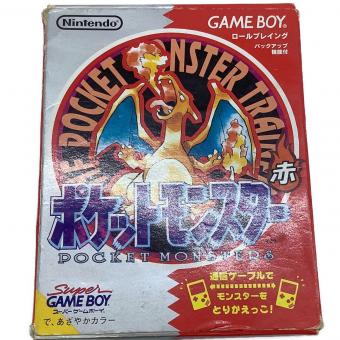 ポケットモンスター赤 ゲームボーイ用ソフト　DMG-P-APAJ