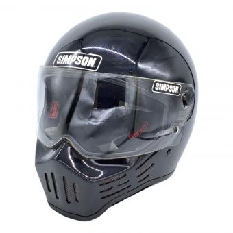 SIMPSON (シンプソン) バイク用ヘルメット 61CM ブラック  M30 PSCマーク(バイク用ヘルメット)有