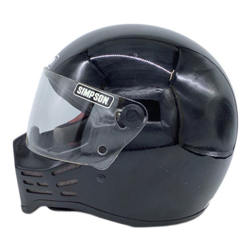 金色の豚様】 SIMPSON M30 ヘルメット 57cm マットブラック ヘルメット