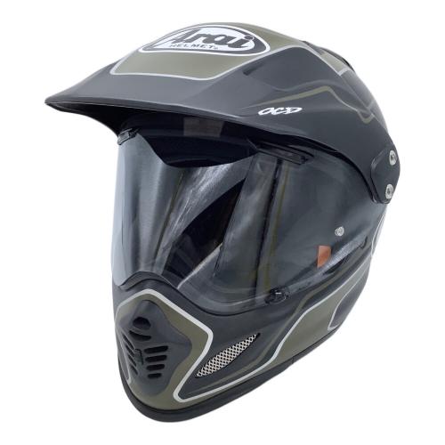 Arai (アライ) バイク用ヘルメット グリーン×ブラック TOUR CROSS 3 PSCマーク(バイク用ヘルメット)有
