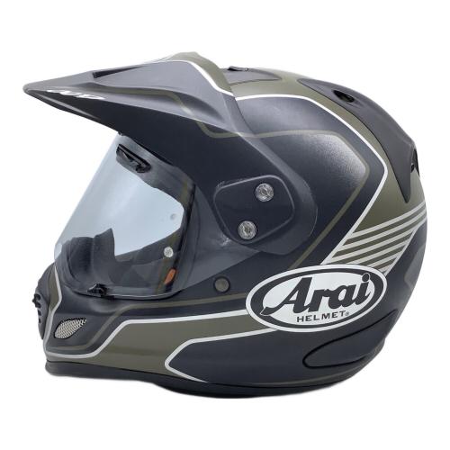 Arai (アライ) バイク用ヘルメット グリーン×ブラック TOUR CROSS 3 PSCマーク(バイク用ヘルメット)有