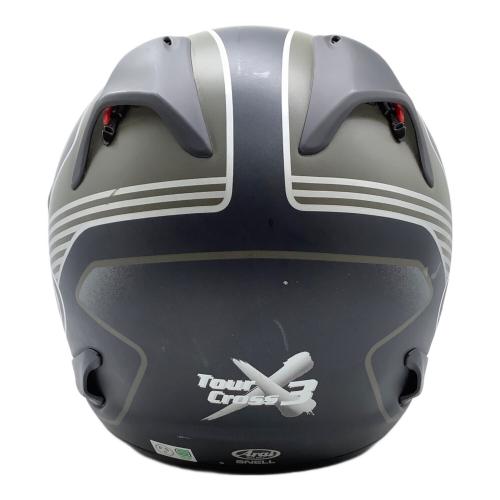 Arai (アライ) バイク用ヘルメット グリーン×ブラック TOUR CROSS 3 PSCマーク(バイク用ヘルメット)有