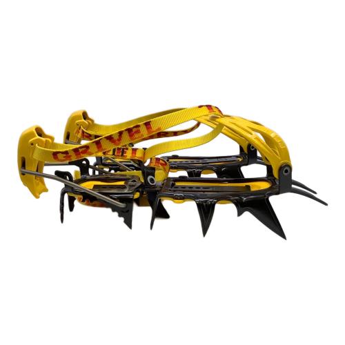 GRIVEL (グリベル) 12本爪アイゼン イエロー×ブラック