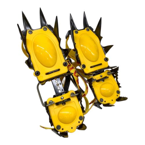 GRIVEL (グリベル) 12本爪アイゼン イエロー×ブラック