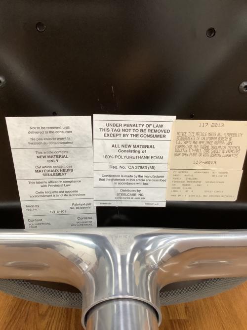 coalesse オフィスチェア グレー