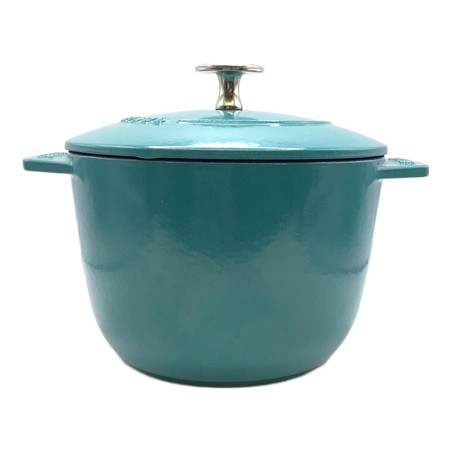 Staub (ストウブ) 両手鍋 16cm ブルー｜トレファクONLINE