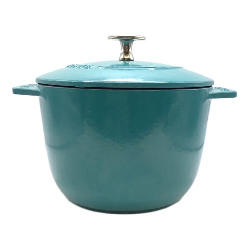 Staub (ストウブ) 両手鍋 16cm ブルー