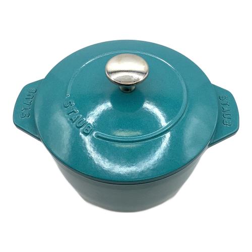 Staub (ストウブ) 両手鍋 16cm ブルー