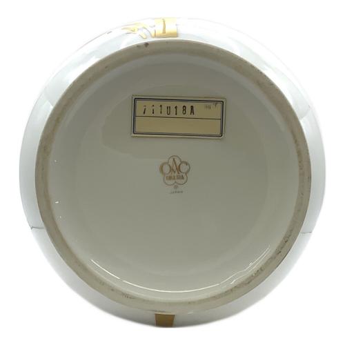 大倉陶園 (オオクラトウエン) 花瓶 金蝕雪持竹