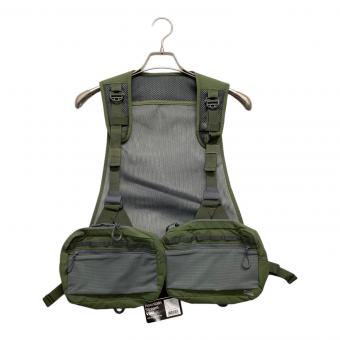 Abu Garcia (アブガルシア) フィッシングベスト メンズ SIZE Free オリーブ マウンテンストリーム FWフィッシングベスト オリーブ